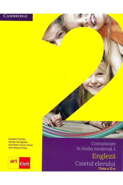 Comunicare &icirc;n limba modernă 1 - Engleză. Caietul elevului. Clasa a II-a + CD