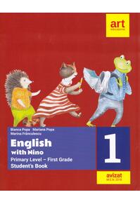 Copertă produs English with Nino. Primary level-First grade. Student's Book (Cartea elevului). Clasa I
