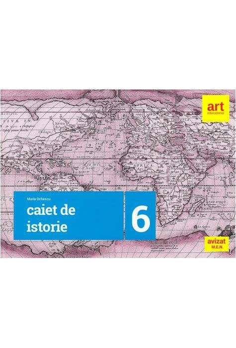 Copertă produs Caiet de istorie. Clasa a VI-a