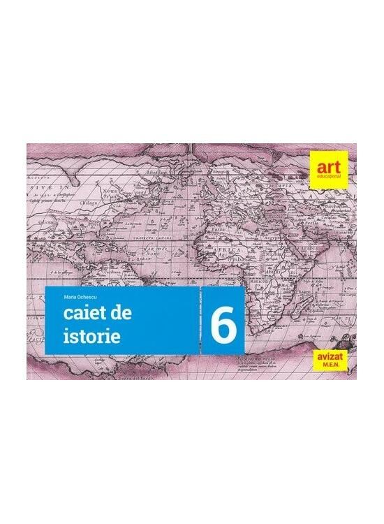 Copertă produs Caiet de istorie. Clasa a VI-a - gallery big 1