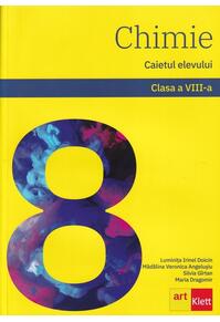 Copertă produs Chimie. Caietul elevului. Clasa a VIII-a