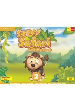 Copertă produs Super Safari 2. Activity Book. Limba Engleză. Grupa mare (5-6 ani) + CD audio