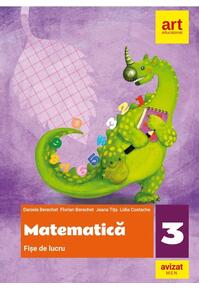 Copertă produs Matematică. Fișe de lucru. Clasa a III-a
