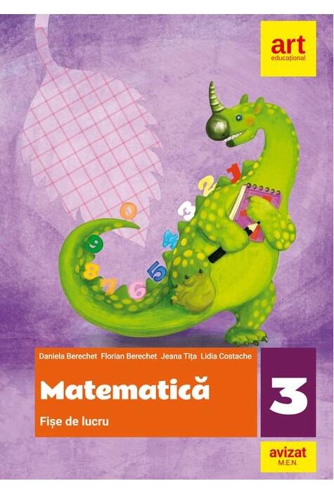 Copertă produs Matematică. Fișe de lucru. Clasa a III-a
