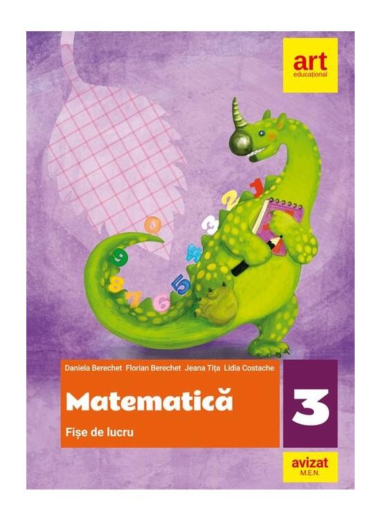 Copertă produs Matematică. Fișe de lucru. Clasa a III-a - gallery big 1