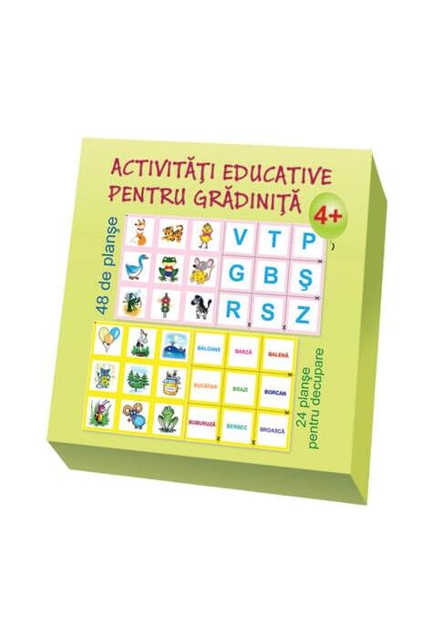 Copertă produs Set de activități educative pentru grădiniță (4+)
