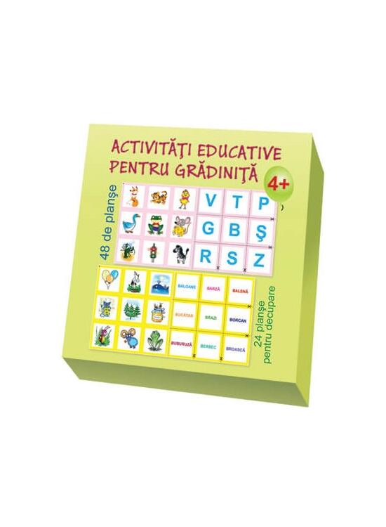 Copertă produs Set de activități educative pentru grădiniță (4+) - gallery big 1