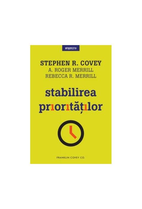 Copertă produs Stabilirea priorităților