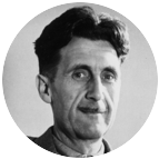 Fotografie autor George Orwell