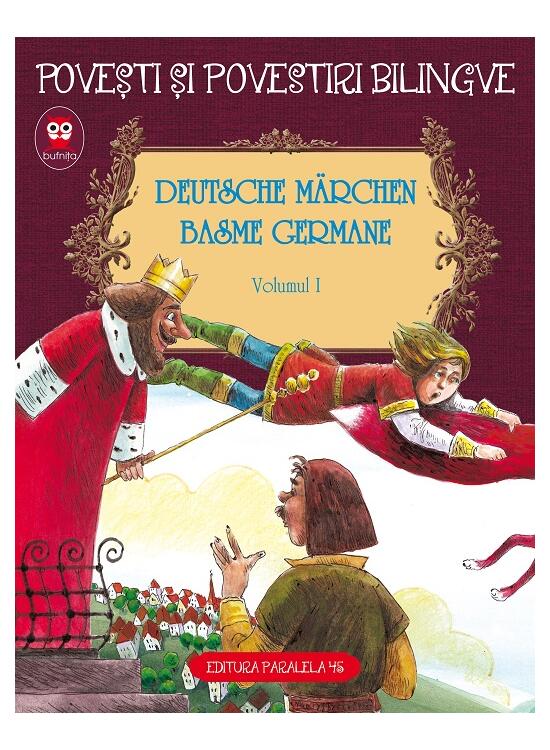 Copertă produs Povești și povestiri bilingve. Deutsche Märchen. Basme germane (Vol. I) - gallery big 1