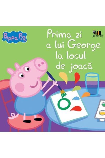Prima zi a lui George la locul de joacă