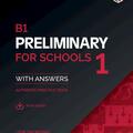 Copertă produs B1 Preliminary for Schools 1 for the revised 2020 exam with answers and with audio - gallery small 