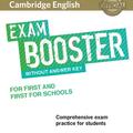 Copertă produs Cambridge English Exam Booster for First and First for Schools without answer key, with audio - gallery small 