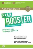 Cambridge English Exam Booster for First and First for Schools without answer key, with audio