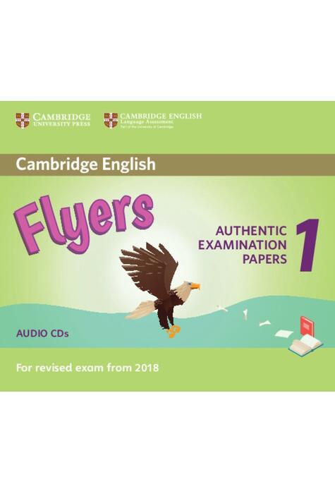 Copertă produs Cambridge English Flyers 1 for revised exam from 2018. Audio CDs (2)