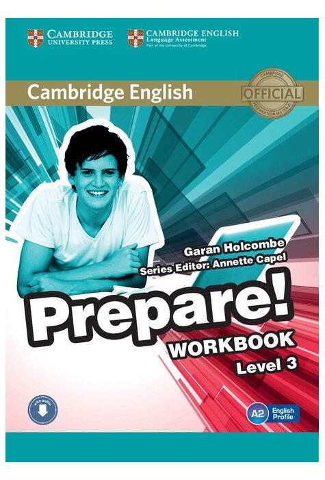 Copertă produs Cambridge English Prepare! Level 3 Workbook with Audio