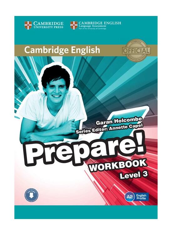 Copertă produs Cambridge English Prepare! Level 3 Workbook with Audio - gallery big 1