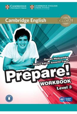 Copertă produs Cambridge English Prepare! Level 3 Workbook with Audio