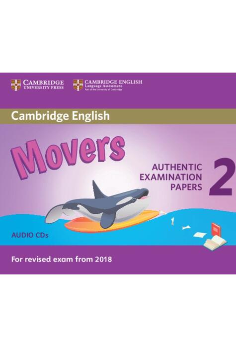 Copertă produs Cambridge English Young Learners 2 for revised exam from 2018 Movers. Audio CDs