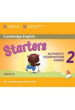 Copertă produs Cambridge English Young Learners 2 for revised exam from 2018 Starters. Audio CD