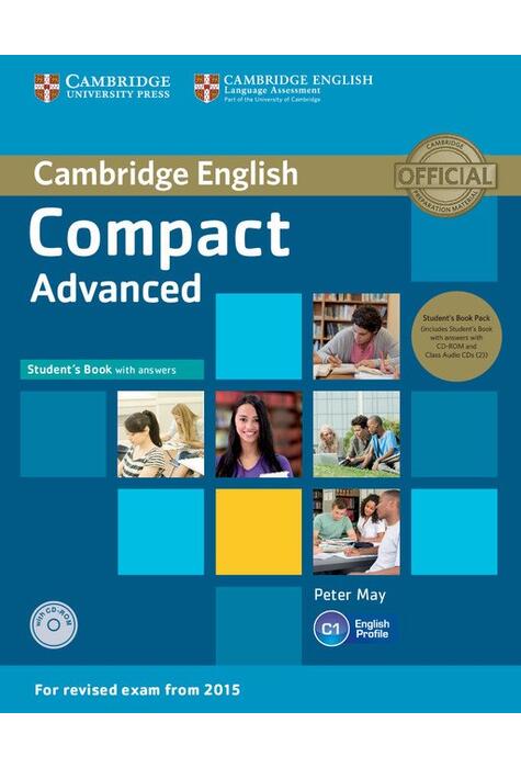 Copertă produs Compact Advanced Student's Book Pack (Student's Book with answers with CD-ROM and Class Audio CDs(2))
