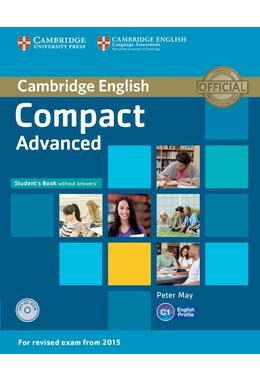 Copertă produs Compact Advanced Student's Book without answers with CD-ROM