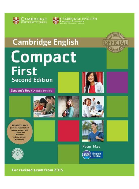 Copertă produs Compact First Student's Pack (Student's Book without answers with CD ROM, Workbook without answers with audio) - gallery big 1