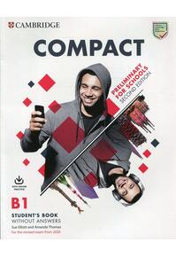 Copertă produs Compact Preliminary for Schools. Student's Book without answers with online practice