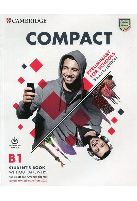 Copertă produs Compact Preliminary for Schools. Student's Book without answers with online practice