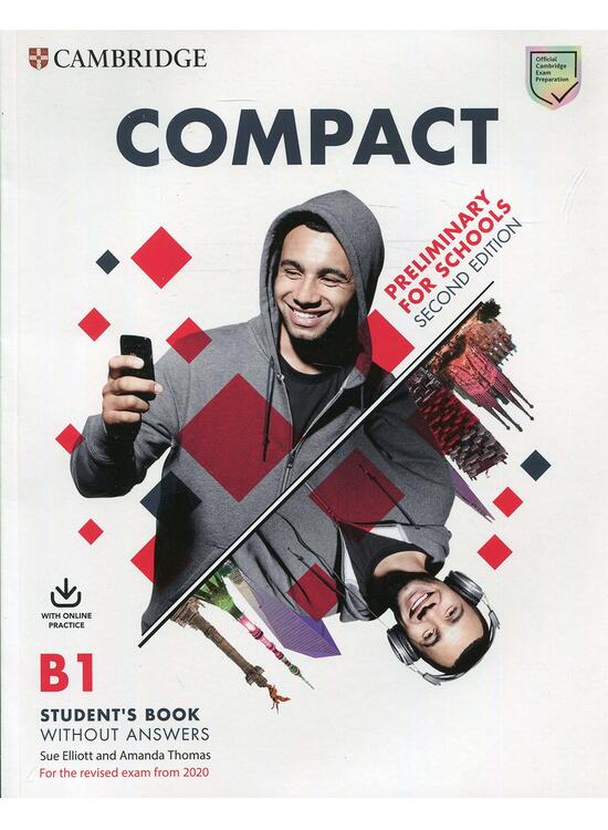 Copertă produs Compact Preliminary for Schools. Student's Book without answers with online practice - gallery big 1