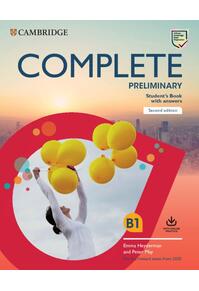 Copertă produs Complete Preliminary Student's Book with answers with online practice. For the revised exam from 2020