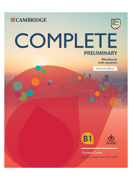 Copertă produs Complete Preliminary Workbook with answers with audio download. For the revised exam from 2020 - gallery big 1