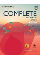 Imagine produs Complete Preliminary Workbook with answers with audio download. For the revised exam from 2020