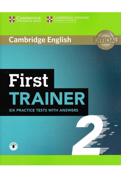 Copertă produs First Trainer 2 Six Practice Tests with Answers with Audio