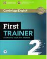 Copertă produs First Trainer 2 Six Practice Tests with Answers with Audio - thumb 1