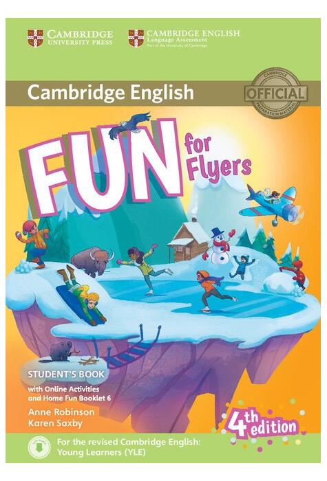 Copertă produs Fun for Flyers. Student's Book with Online Activities  and Home Fun Booklet 6