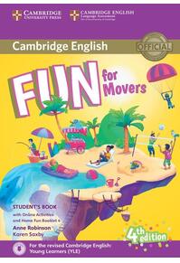 Copertă produs Fun for Movers. Student's Book with online activities with audio and Home Fun Booklet 4