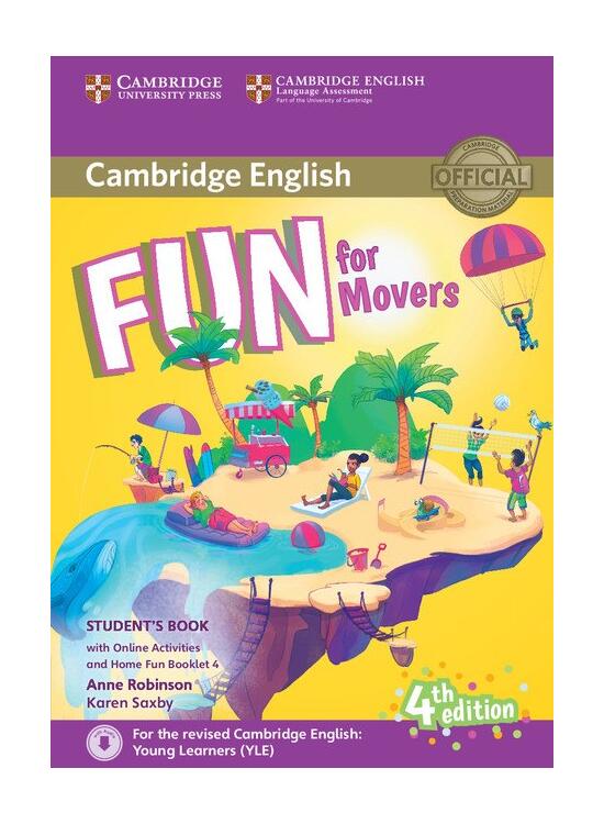 Copertă produs Fun for Movers. Student's Book with online activities with audio and Home Fun Booklet 4 - gallery big 1