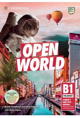 Copertă produs Open World Preliminary B1 Self-Study Pack (Student's Book with answers and Workbook with answers with audio)