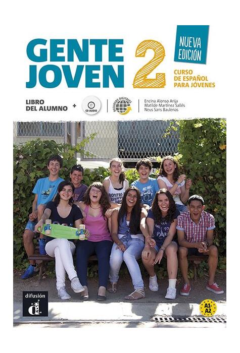 Copertă produs Gente joven 2 Nueva edici&oacute;n. Libro del alumno (A1-A2) + CD