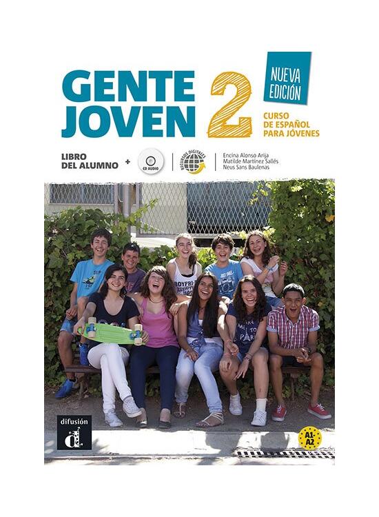 Copertă produs Gente joven 2 Nueva edici&oacute;n. Libro del alumno (A1-A2) + CD - gallery big 1