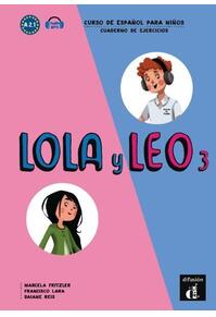 Copertă produs Lola y Leo 3. Cuaderno de ejercicios (A2.1) + audio MP3