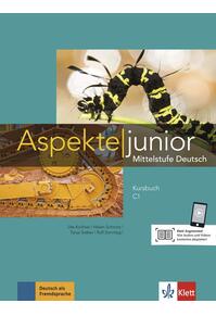 Copertă produs Aspekte junior, Kursbuch C1 mit Audios zum Download