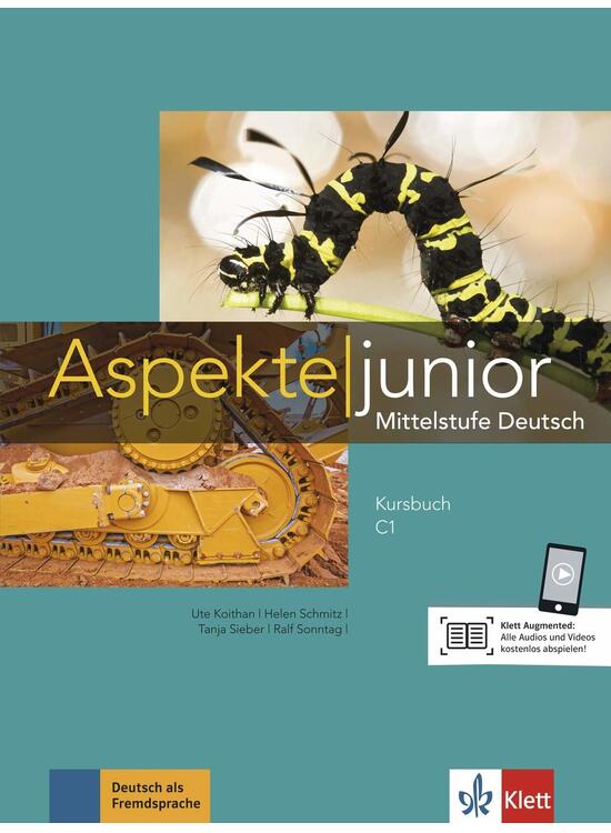 Copertă produs Aspekte junior, Kursbuch C1 mit Audios zum Download - gallery big 1