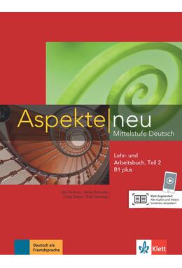 Copertă produs Aspekte neu B1+, Lehr-/Arbeitsbuch Teil 2