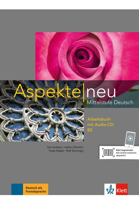 Copertă produs Aspekte neu B2, Arbeitsbuch + Audio-CD