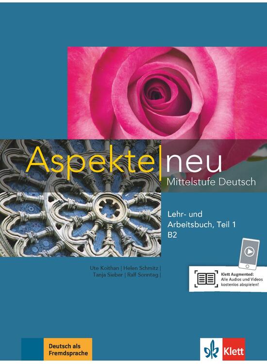 Copertă produs Aspekte neu B2, Lehr-/Arbeitsbuch Teil 1 - gallery big 1