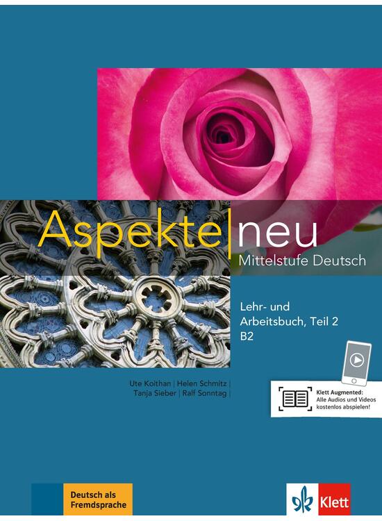 Copertă produs Aspekte neu B2, Lehr-/Arbeitsbuch Teil 2 - gallery big 1