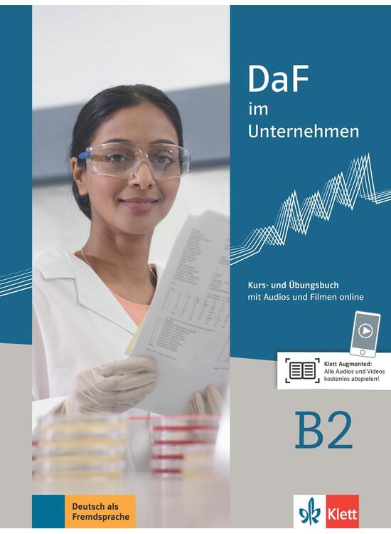 Copertă produs DaF im Unternehmen B2. Kurs- und &Uuml;bungsbuch mit Audios und Filmen online - gallery big 1