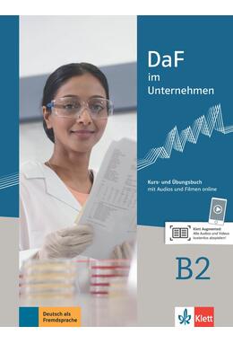 Copertă produs DaF im Unternehmen B2. Kurs- und &Uuml;bungsbuch mit Audios und Filmen online